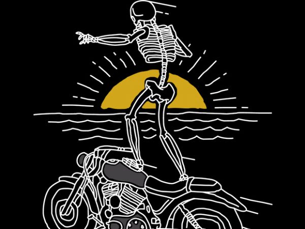 Ride and fly vector t-shirt design