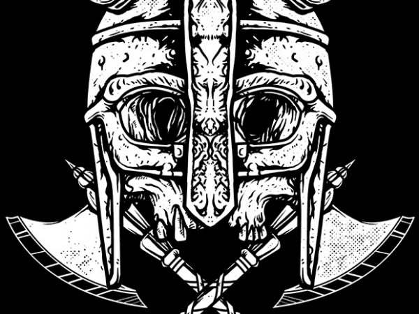 Death viking buy t shirt design for commercial use