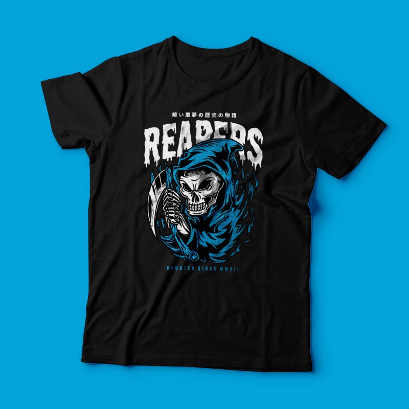 Reapers t shirt design png