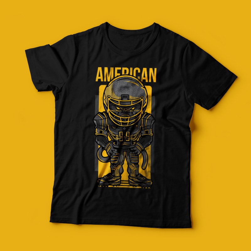 American tshirt design for sale