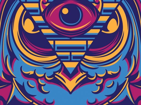 Eyes of ra tshirt design for sale