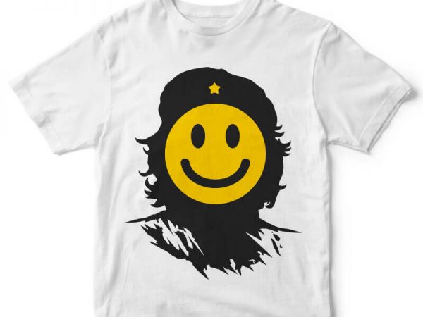 Che smile tshirt design