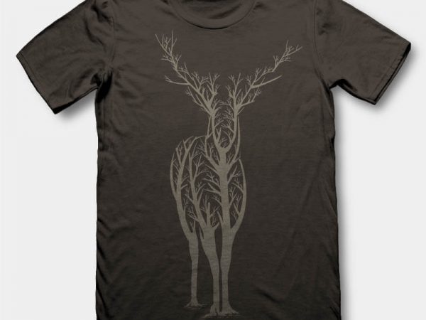 Deer 2 t-shirt design