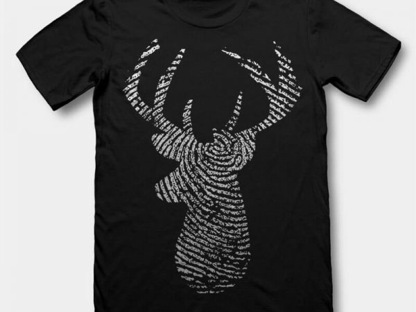 Deer 3 t-shit design