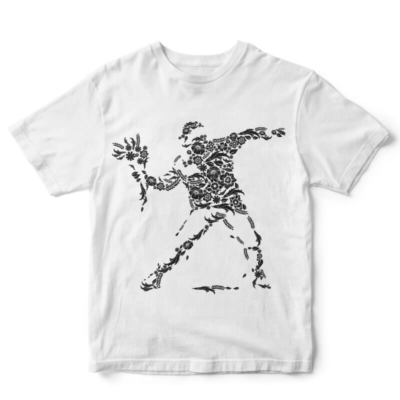 Flourish Vandalism t-shirt design tshirt factory