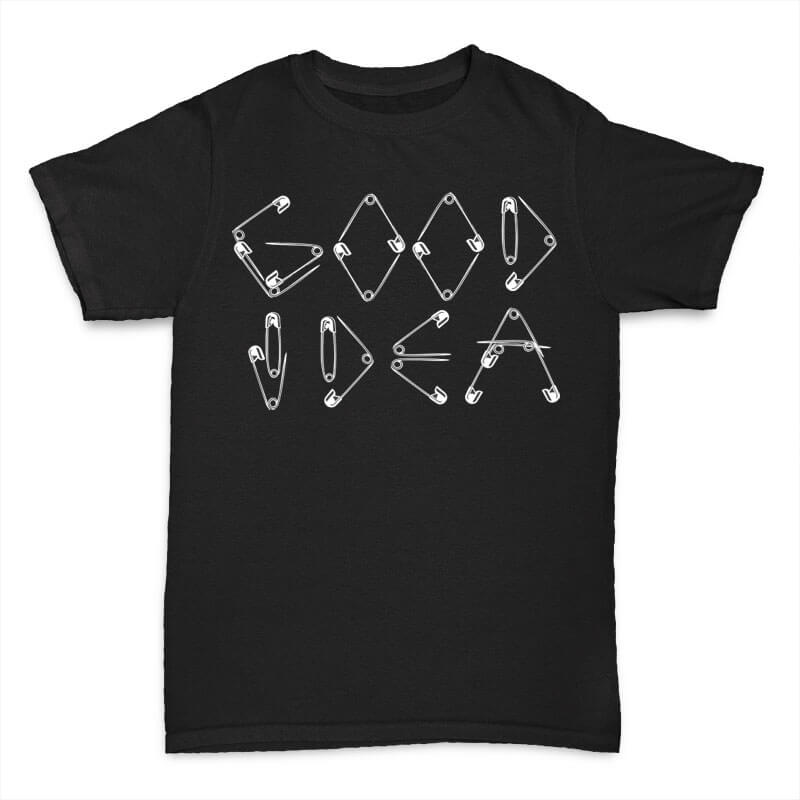 Good Idea t-shirt design t shirt designs for print on demand