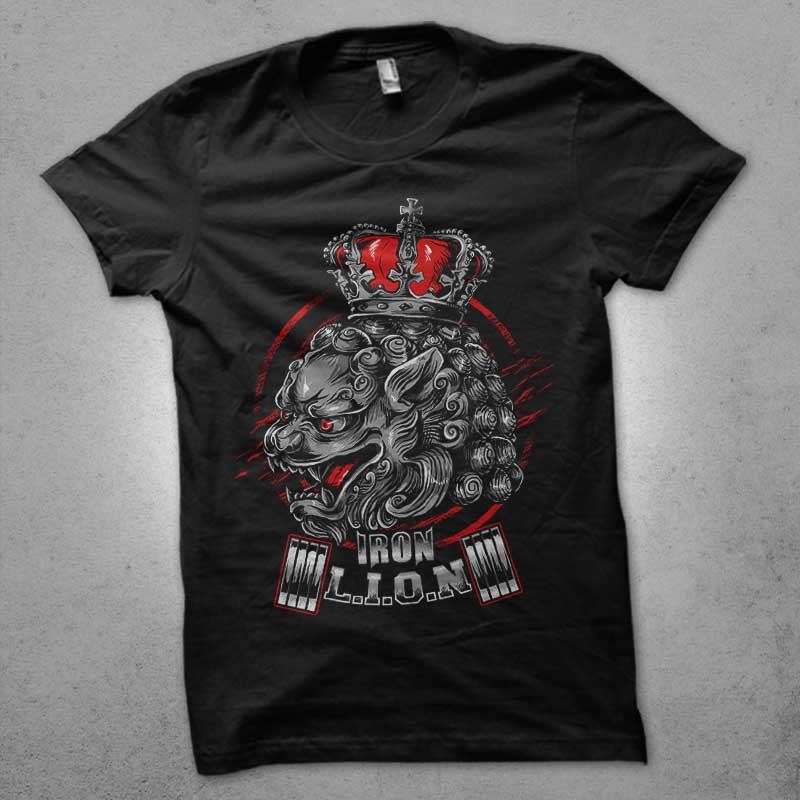 iron lion tshirt-factory.com