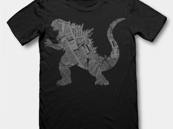 Kaiju tshirt design