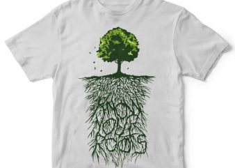 Know Your Roots tshirt design