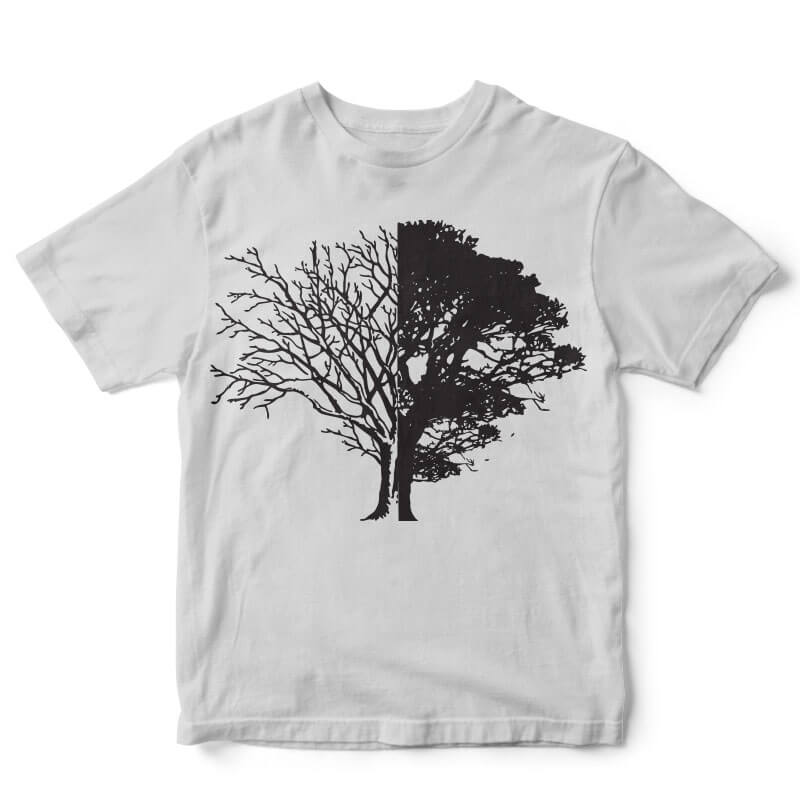 Life And Death t-shirt design vector shirt designs