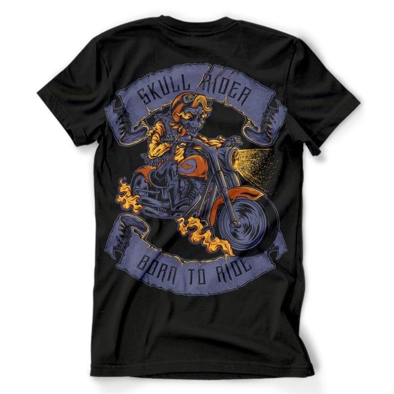 Skull Rider tshirt-factory.com