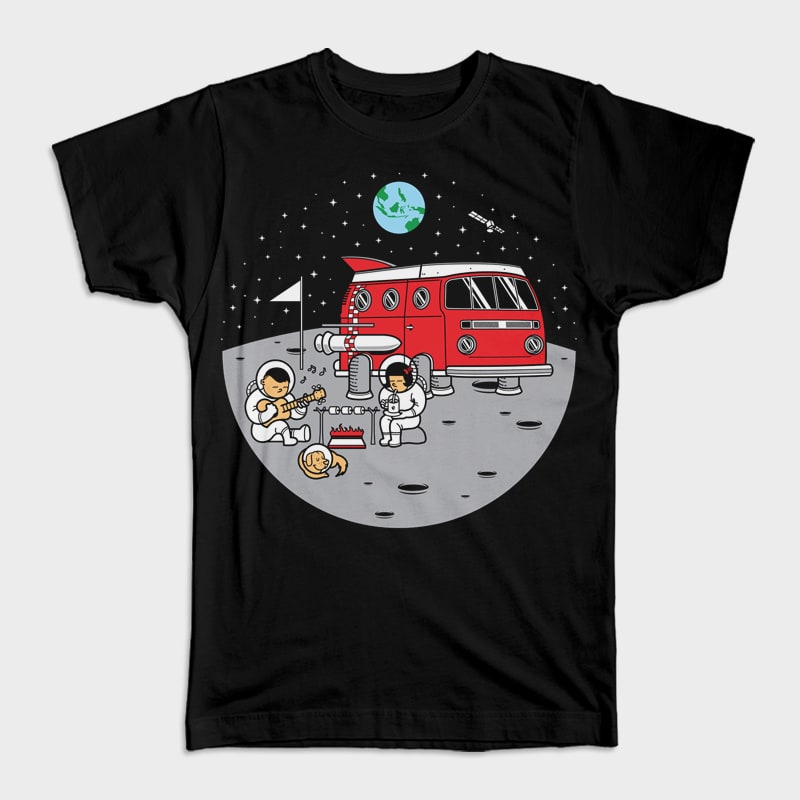 Combistronaut t shirt designs for print on demand