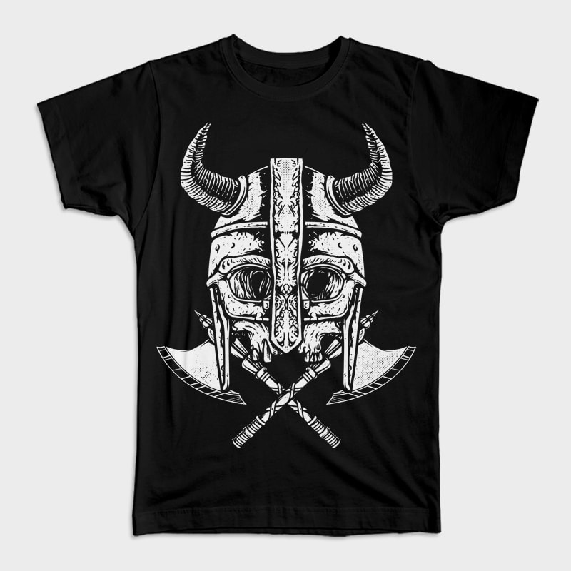Death Viking t shirt design png