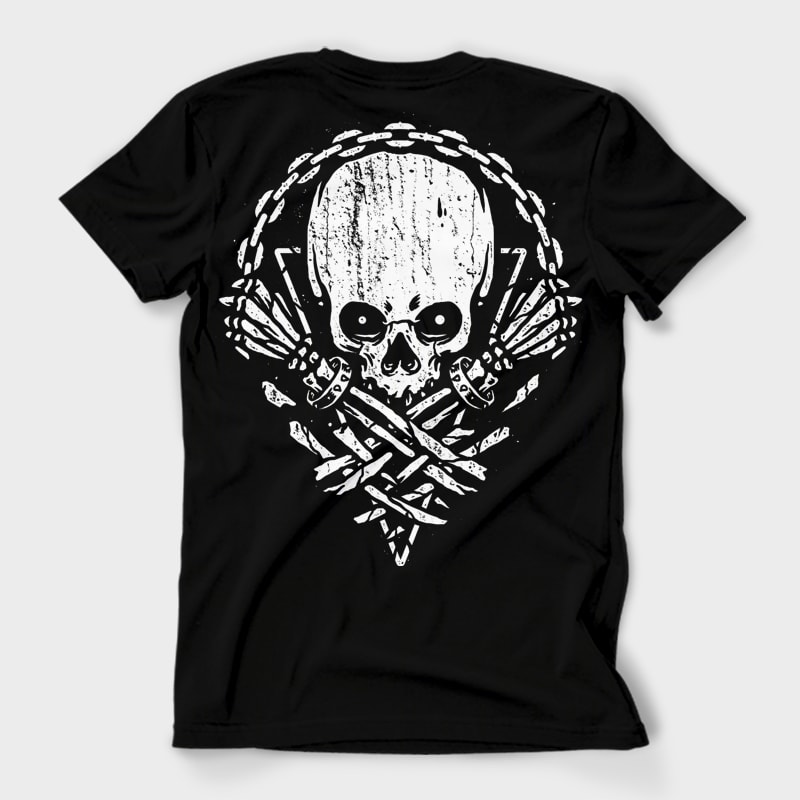 Death by Squence t shirt designs for merch teespring and printful