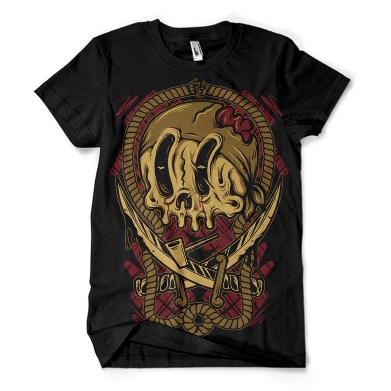 Pirate Sword tshirt design for sale
