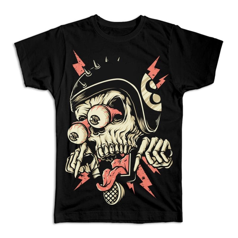 Freaky Biker buy tshirt design