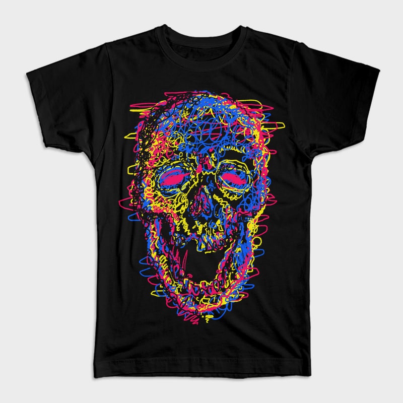 Skull Kid Draw buy t shirt designs artwork