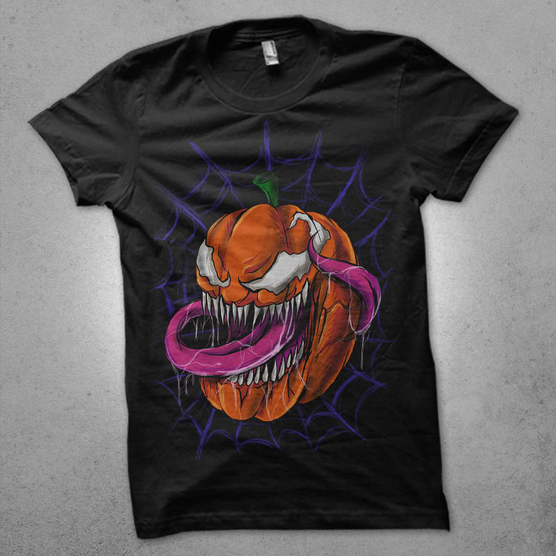 pumpkin symbiotes tshirt factory