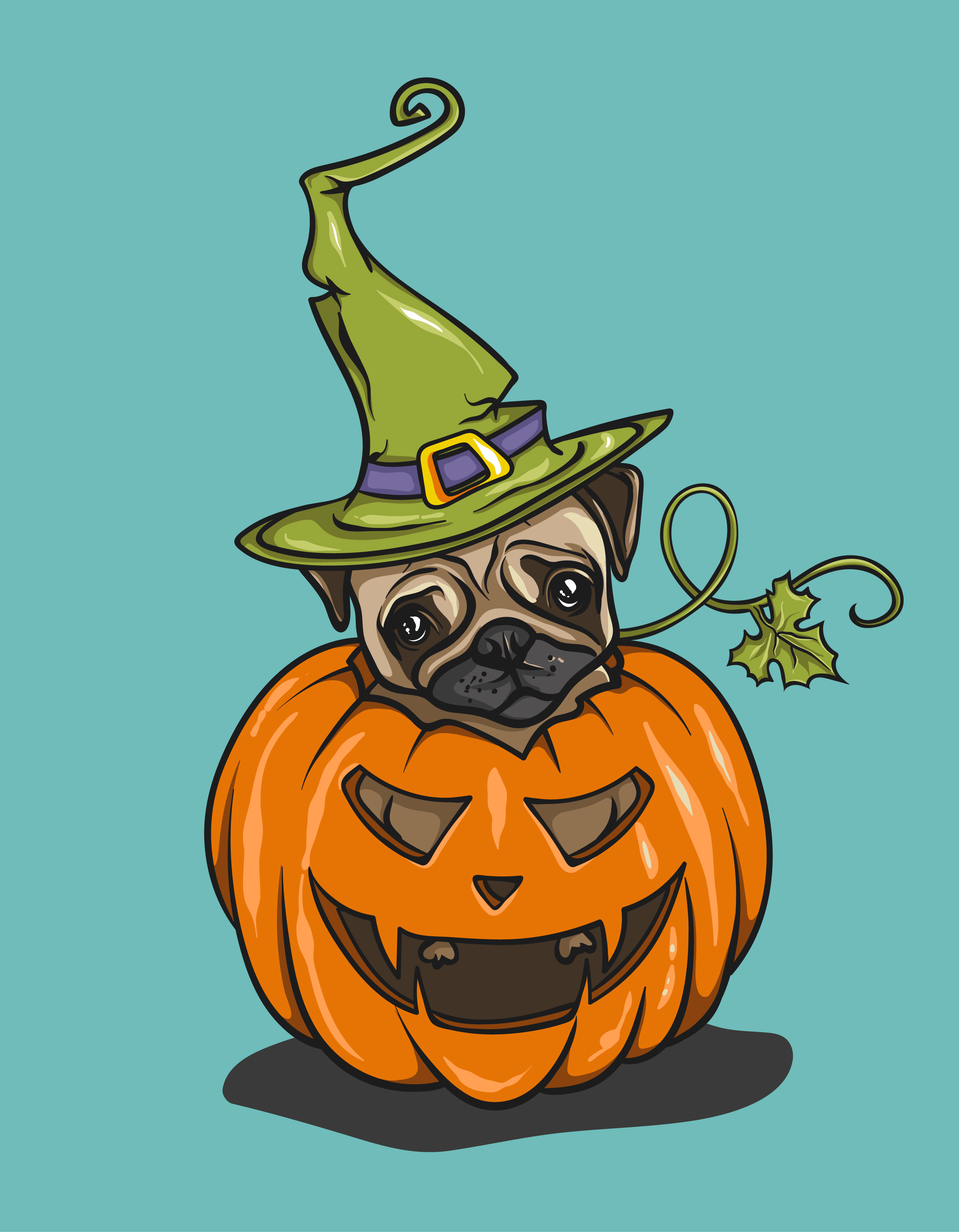 Pug T-shirt Hoodie Halloween PNG, Clipart, Calabaza, Carnivoran, Cartoon,  Casual, Clothing Free PNG Download