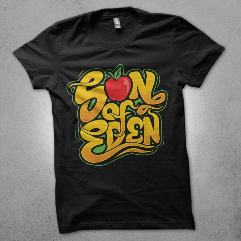 son of eden t shirt design graphic