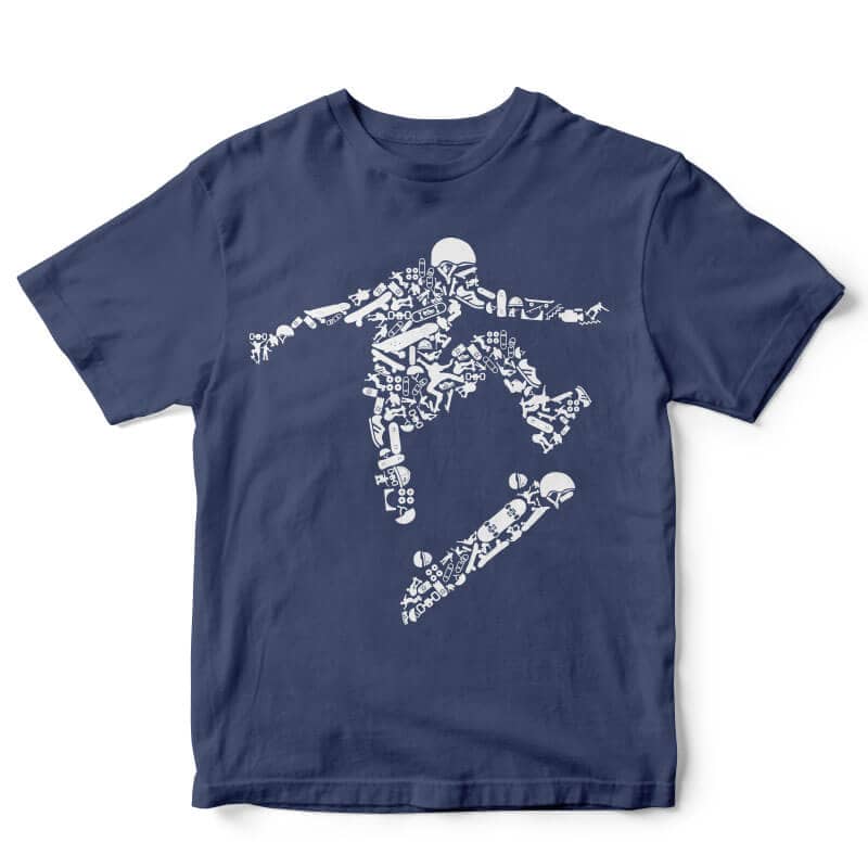 Skater t shirt design buy t shirt design