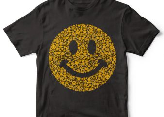 Smiley tshirt design