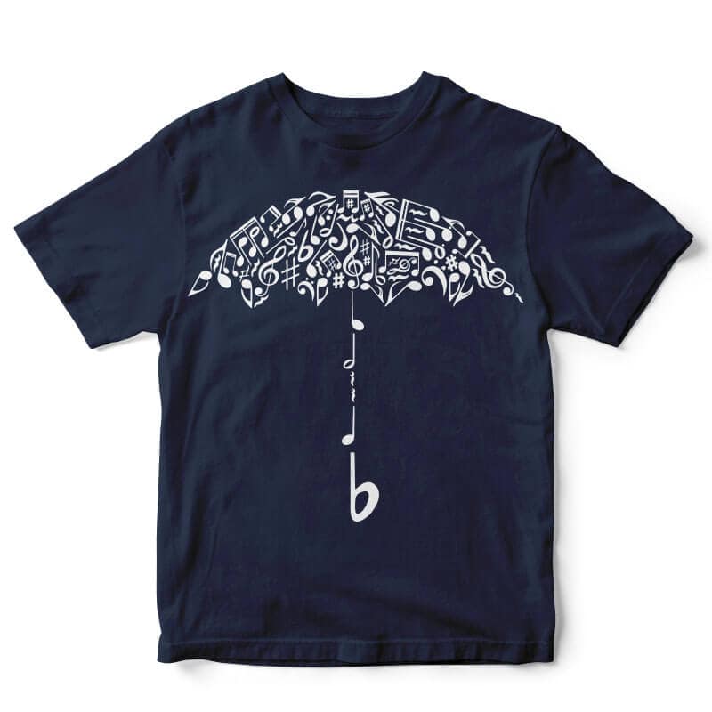 Sound Of Rain t-shirt design vector t shirt design