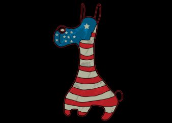 Usa Dog t shirt design for sale