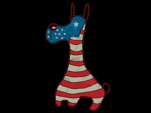 Usa dog t shirt design for sale