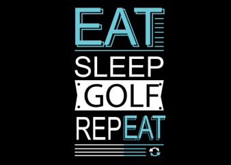 golf vector t-shirt design for commercial use