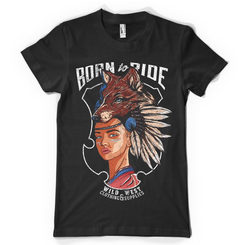 Born to ride t-shirt designs for merch by amazon