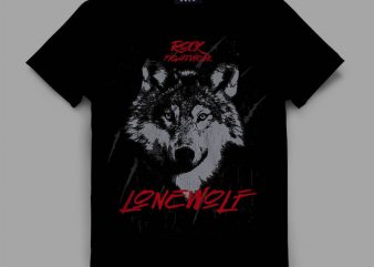 Wolf Fightwear t-shirt design