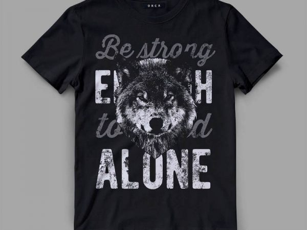 Wolf t shirt sales design