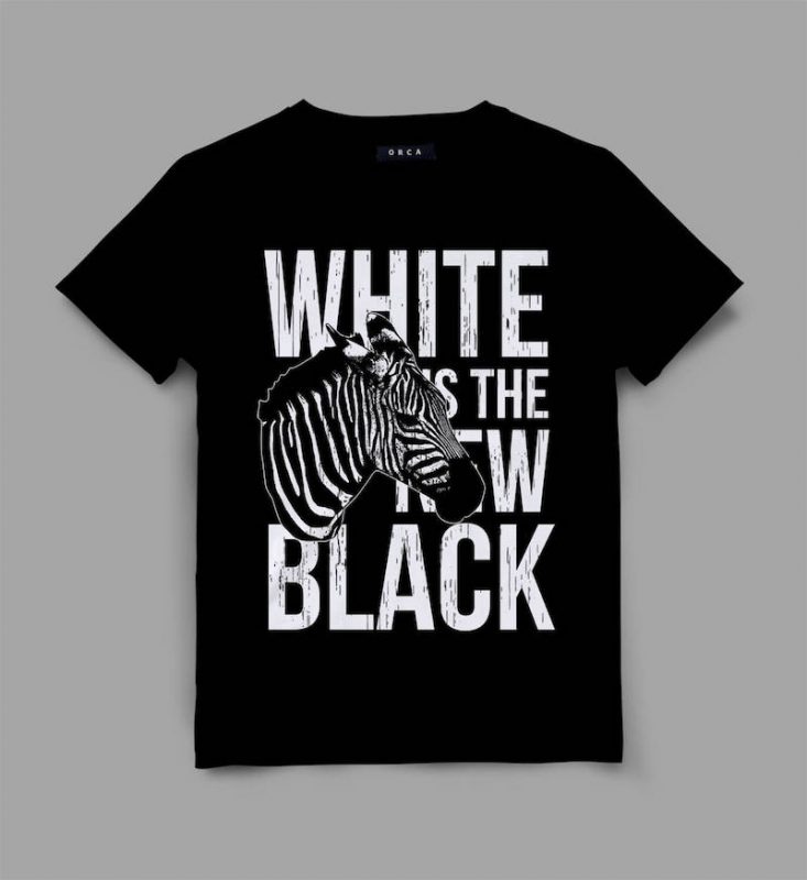 Zebra Graphic tee design vector shirt designs