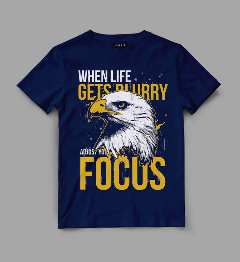 Eagle Focus T Shirt Design Buy T Shirt Designs