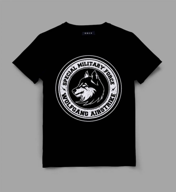 Wolf Graphic tee design t shirt designs for teespring