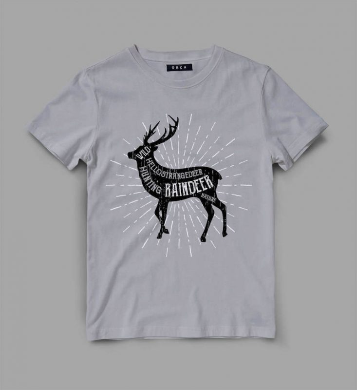 deer 5 raindeer shirt design t shirt designs for teespring