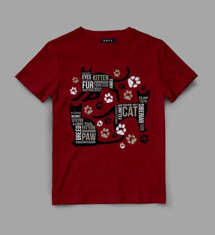 cat 4 itself buy tshirt design