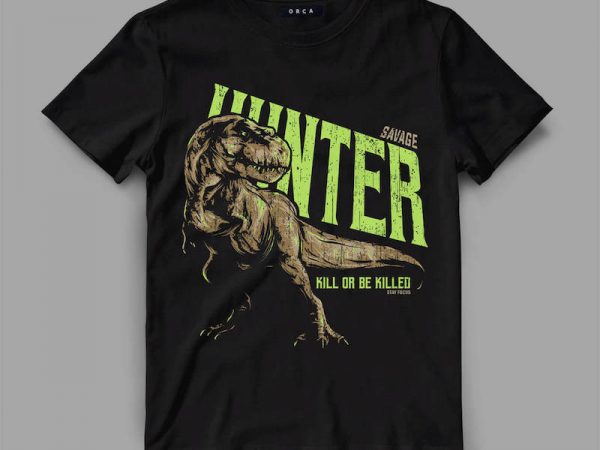 Trex 2 hunt graphic tee design