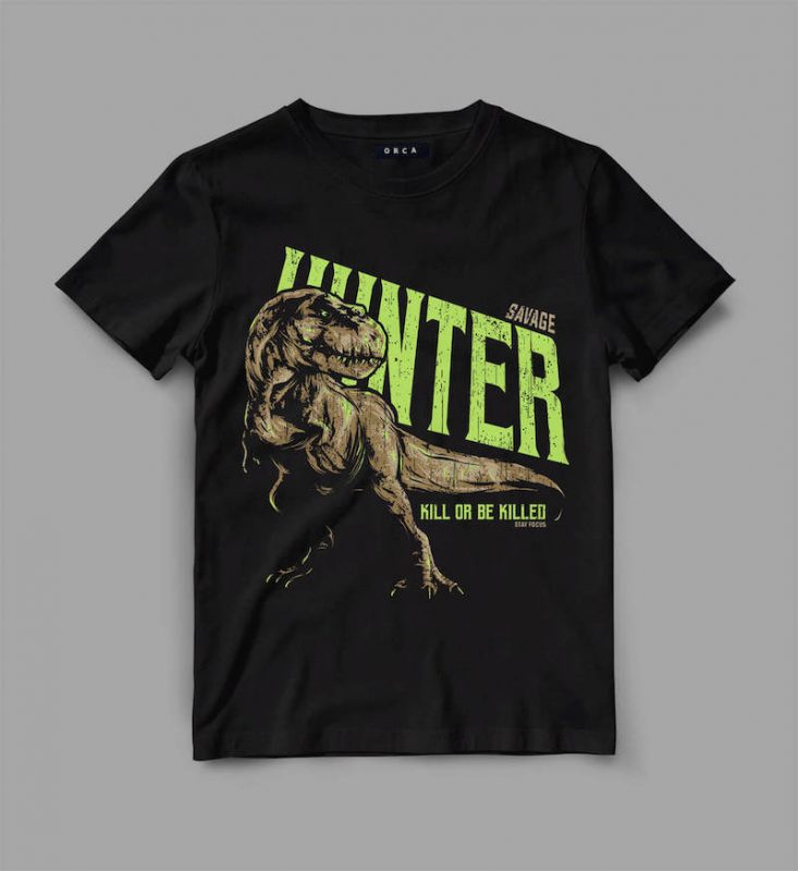 Trex 2 hunt Graphic tee design buy t shirt designs artwork