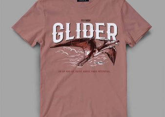 ptera fly Vector t-shirt design