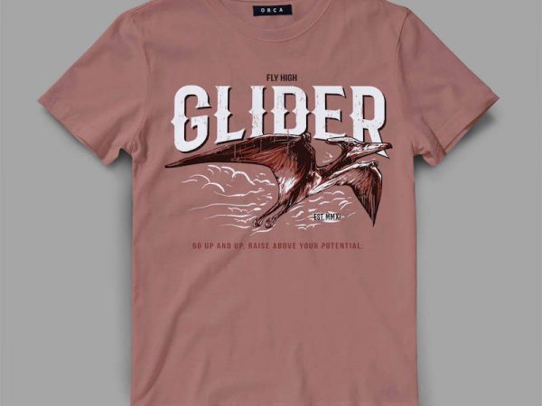 Ptera fly vector t-shirt design Ptera fly vector t-shirt design