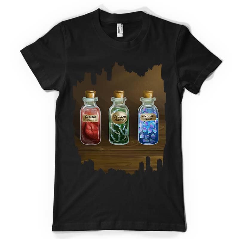 Potion bottles buy t shirt designs artwork