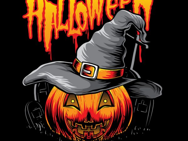 Pumpkins witch t shirt design for purchase