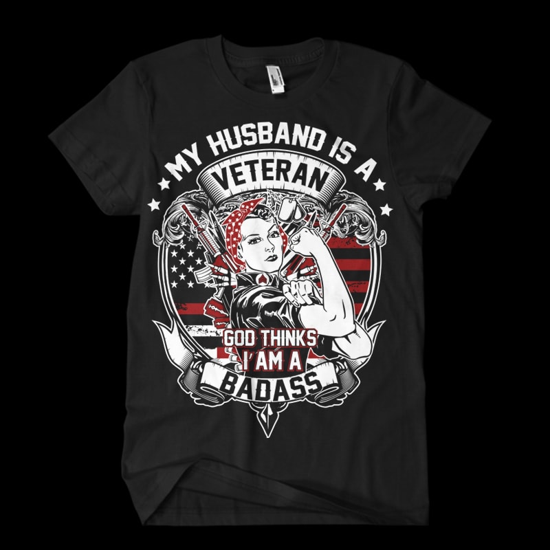 Veteran tshirt design for sale