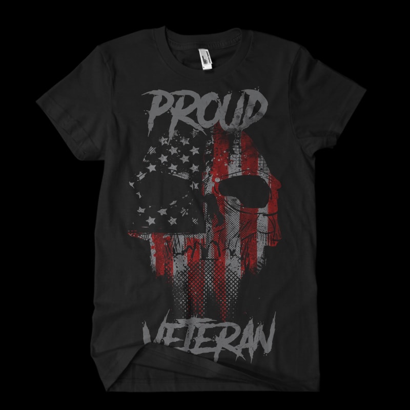 Proud Veteran commercial use t shirt designs