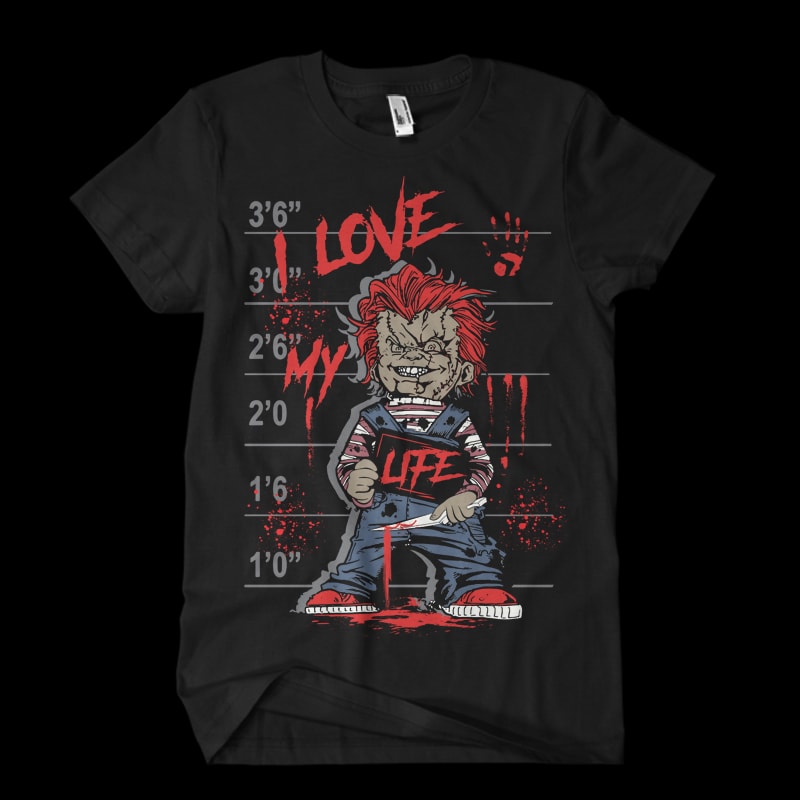 I love my life tshirt design for merch by amazon