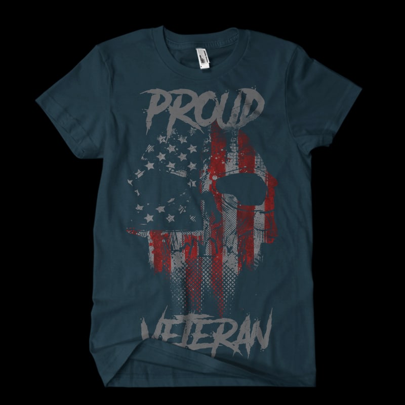 Proud Veteran commercial use t shirt designs