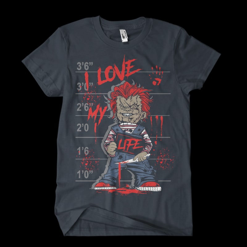 I love my life tshirt design for merch by amazon
