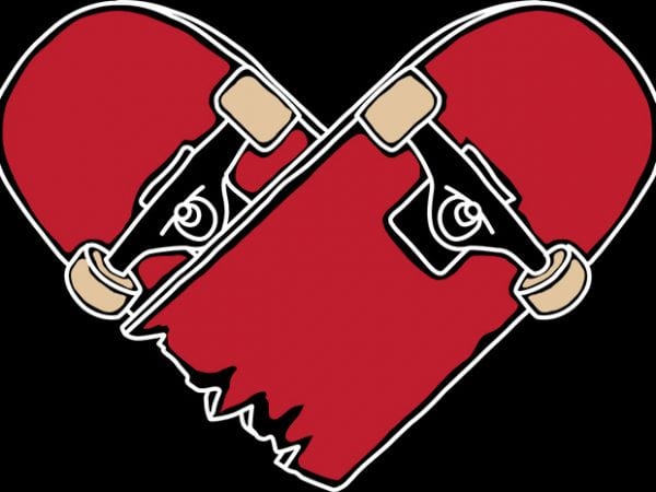 Heartboard t shirt design png